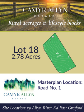 Lot 18 - Camyr Allyn Estate